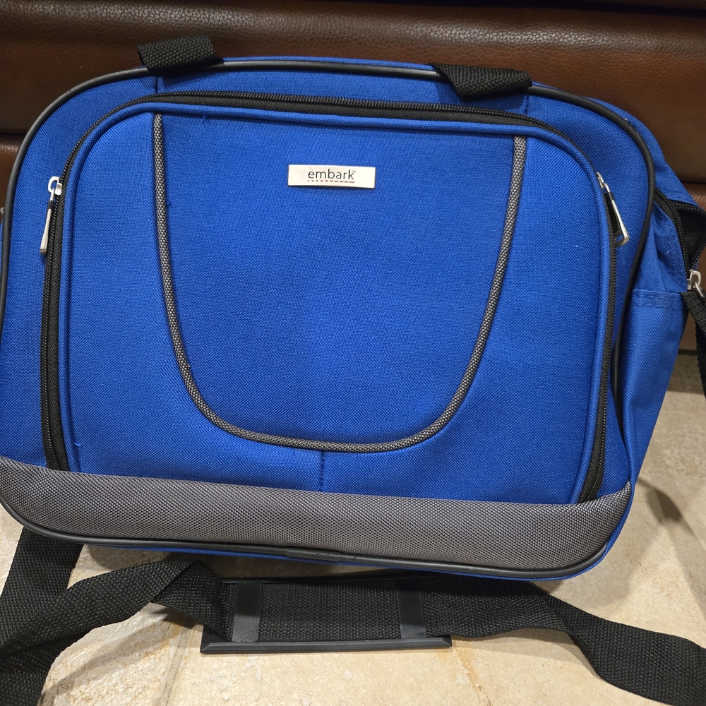 Embark Blue Laptop Bag